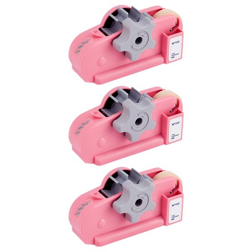모텍스 테이프 디스펜서 MINI, 로즈핑크, 3개
