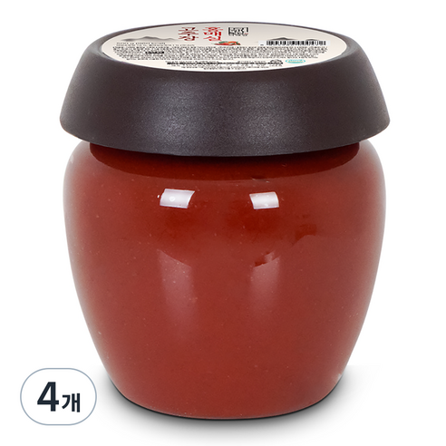 더해담 홍매실 고추장, 500g, 4개