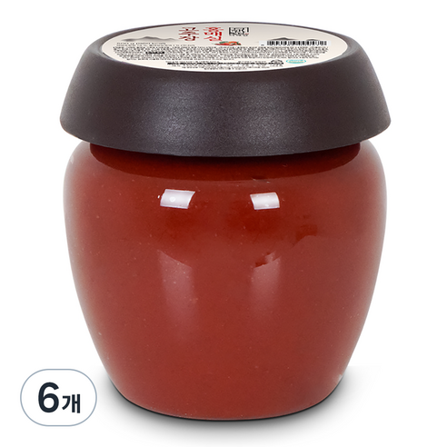 더해담 홍매실 고추장, 500g, 6개