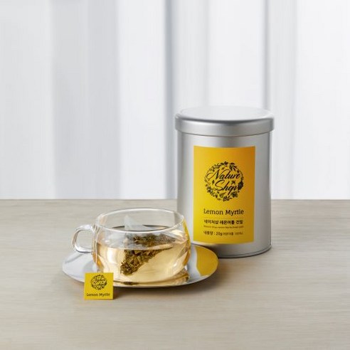 상쾌하고 건강한 네이처샵 레몬머틀 허브차