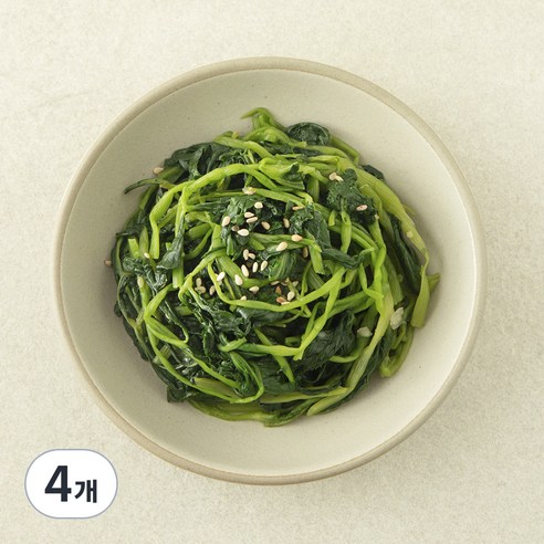 집반찬연구소 참나물무침, 80g, 4개