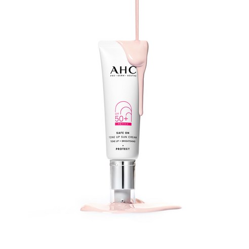 AHC 세이프온 톤 업 선크림: 빛나는 피부를 위한 완벽한 자외선 차단 & 톤 업 솔루션