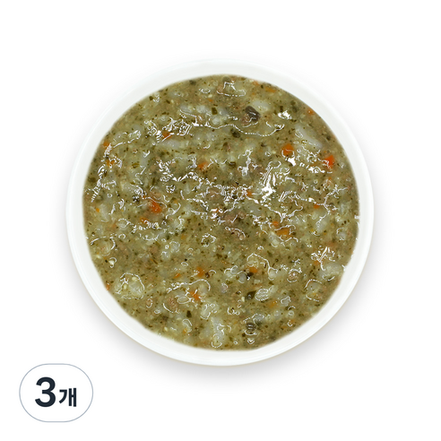 짱죽 유아용 실온 이유식 중기 죽 2, 한우 배죽, 160g, 3개