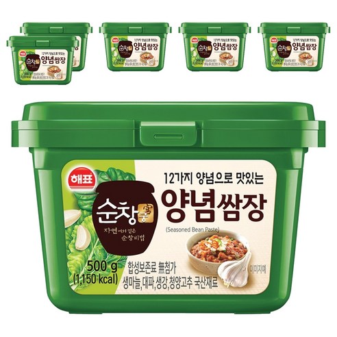 순창궁 12가지 양념으로 맛있는 양념쌈장, 500g, 6개