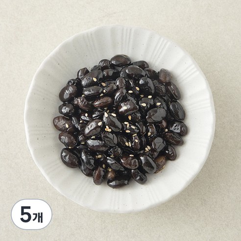 집반찬연구소 검은콩조림, 150g, 5개