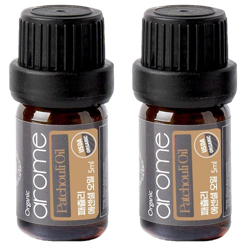 아로므 패츌리 에션셜 오일, 5ml, 2개