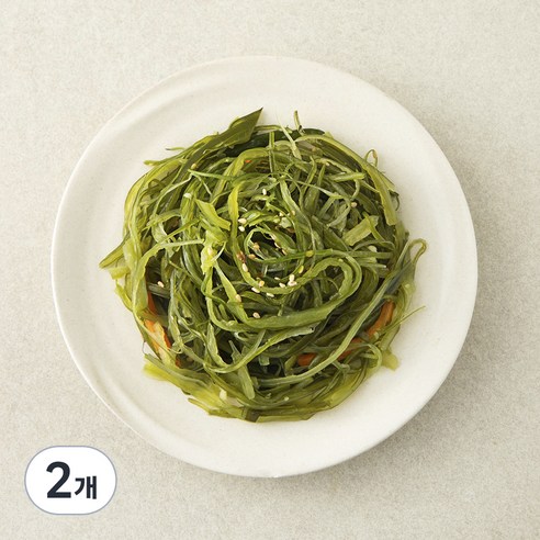 집반찬연구소 미역줄기 볶음, 110g, 2개
