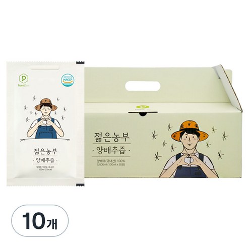 젊은농부 양배추즙, 5000ml, 10개