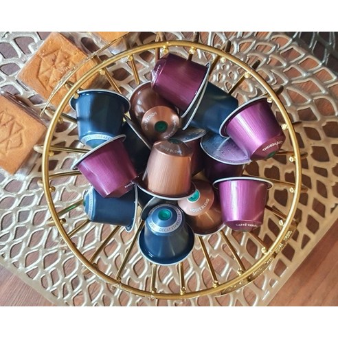 고급스럽고 편리하며 다목적적인 파파리브 네스프레소 돌체구스토 버츄오 캡슐커피 보관함