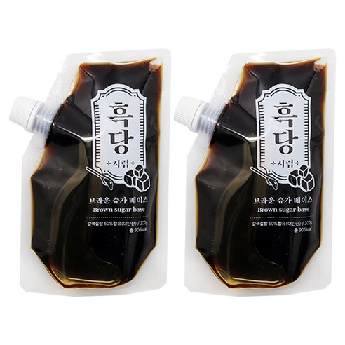 마녀의부엌 브라운슈가베이스, 300g, 2개