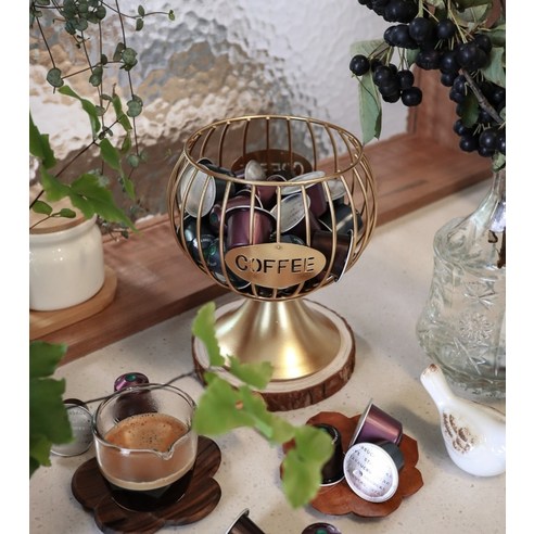 고급스럽고 편리하며 다목적적인 파파리브 네스프레소 돌체구스토 버츄오 캡슐커피 보관함