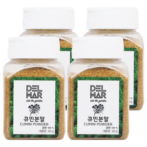 딜리셔스마켓 큐민분, 60g, 4개