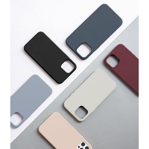 신지모루 맥세이프 소프트그립 실리콘 휴대폰 케이스: 완벽한 보호와 스타일
