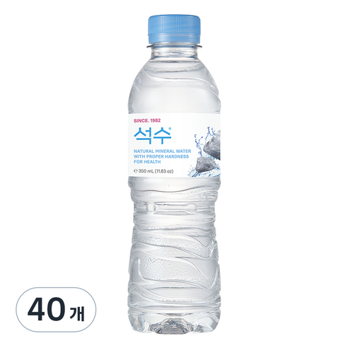 석수 생수, 350ml, 40개