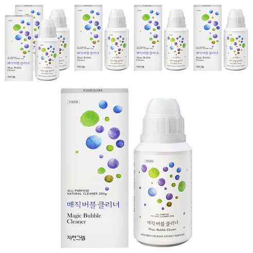 자연그램 매직 버블 클리너, 250g, 6개