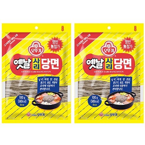 오뚜기 옛날사리당면, 100g, 2개