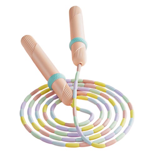 이츠굿텐 마카롱 꼬임방지 줄넘기, 핑크, 1개