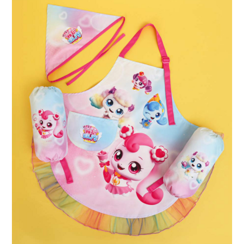 오로라 티니핑 앞치마 세트로 아이에게 특별한 요리 경험을 선물하세요!