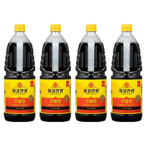 몽고간장 으뜸진, 1.8L, 4개