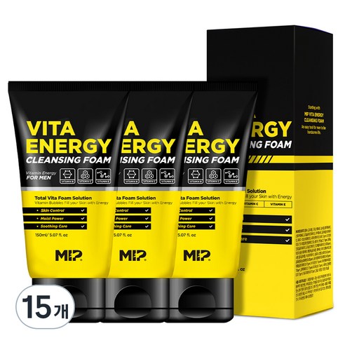 미프 비타 에너지 클렌징 폼, 150ml, 15개