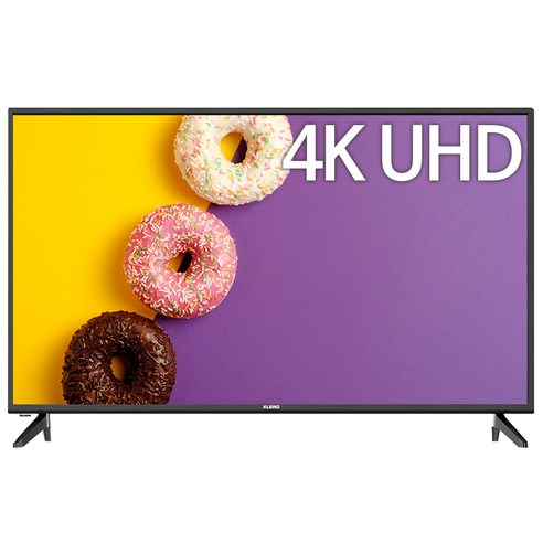 클라인즈 4K UHD LED TV, 109cm(43인치), KK43NCUHDT, 스탠드형, 고객직접설치