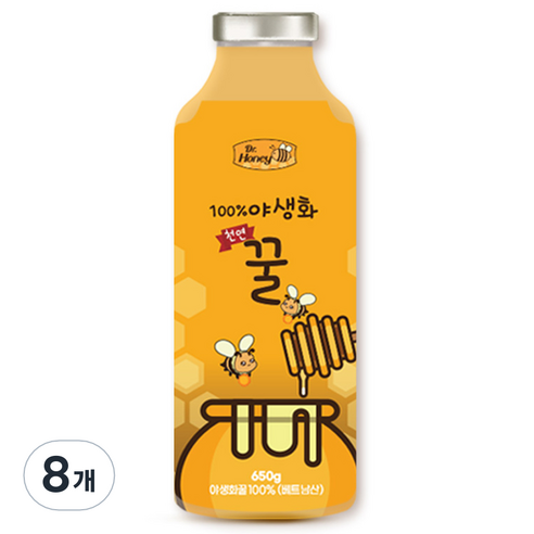 닥터허니 야생화 꿀, 650g, 8개