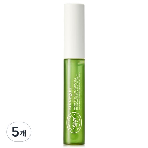 쏘내추럴 비건 노니 아이래쉬 앰플, 9ml, 5개