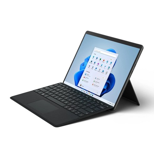 마이크로소프트 2022 Surface Pro8 13 + 블랙 타입커버, 코어i5 11세대, 256GB, 16GB, WIN11 Home, 8PT-00030
