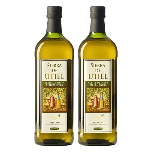 시에라데유티엘 엑스트라버진 올리브 오일, 1L, 2개