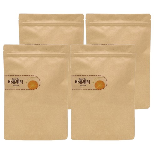 바른티 바른워터 레몬차, 60g, 4개