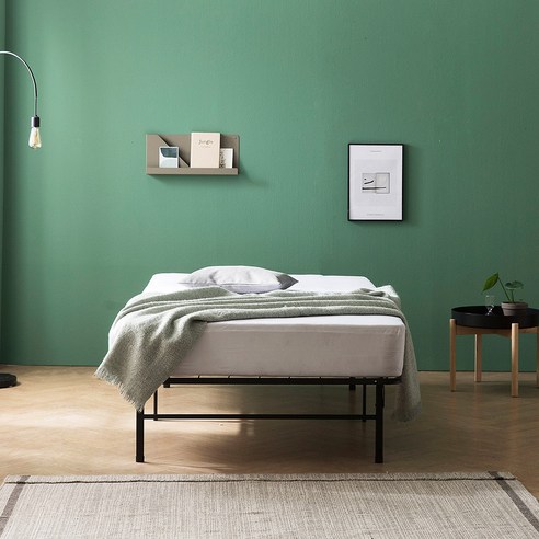 쾌적한 수면을 위한 필수품: 지누스 스마트베이스 디럭스 침대 프레임 퀸