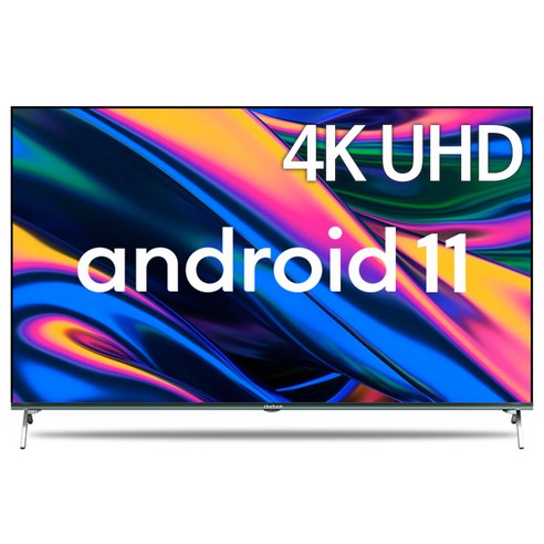 더함 4K UHD QLED TV, 108cm(43인치), TV UA431QLED, 스탠드형, 자가설치