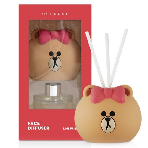 코코도르 라인프렌즈 페이스 디퓨저, 초코(블랙체리), 50ml, 1개