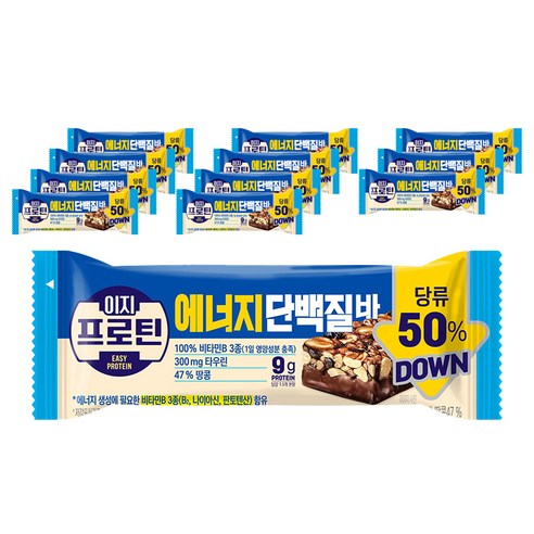 롯데웰푸드 초단백질바, 40g, 12개