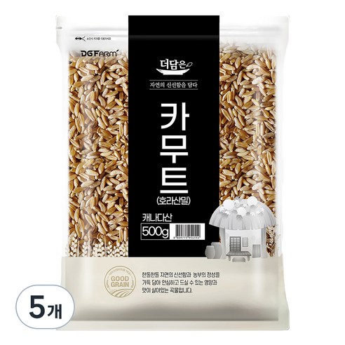 더담은 호라산밀 카무트, 500g, 5개