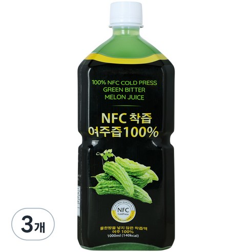 파모빗 생여주 100 NFC 저온착즙, 1L, 1개