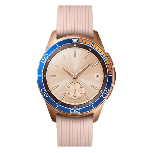 스마트워치 베젤링 42mm C, 13 블루오렌지