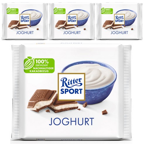 리터스포트 요거트 초콜릿, 100g, 4개