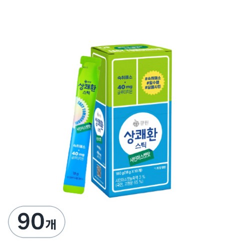 상쾌환 샤인머스캣맛 숙취해소스틱, 18g, 90개