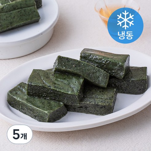 아리랑오븐 제주 해풍 쑥 찰떡 (냉동), 40g, 10개입, 5개
