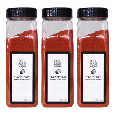 딜리셔스마켓 파프리카시즈닝 향신료 대형, 450g, 3개