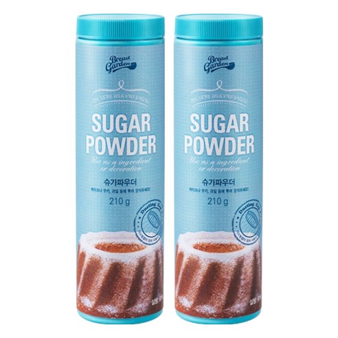 브레드가든 슈가파우더, 210g, 2개