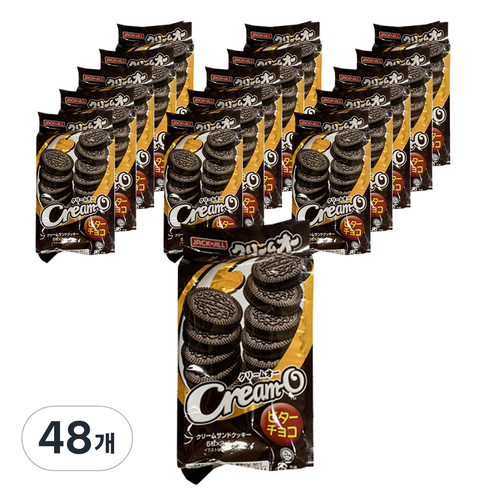 크림오 비터초코 샌드쿠키, 120g, 48개