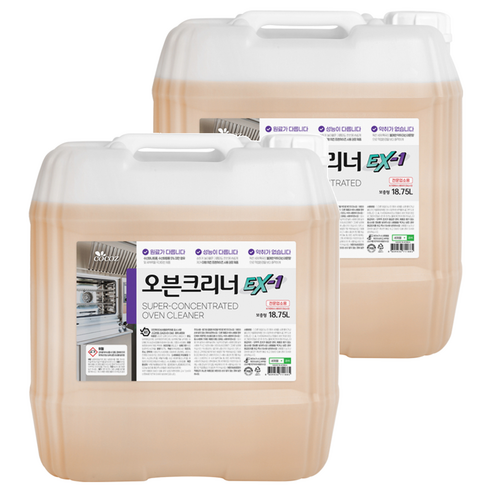 코코즈 오븐크리너 EX-1, 18.75L, 2개
