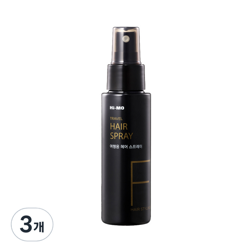 하이모 여행용 헤어스프레이, 75ml, 3개