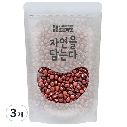 조은약초 자연을 담는다 프리미엄 팥, 300g, 3개, 1개입
