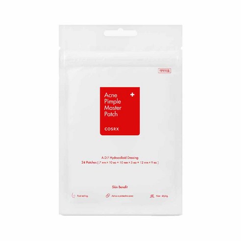 코스알엑스 아크네 핌플 마스터 패치 24p 세트, 24개입, 1개