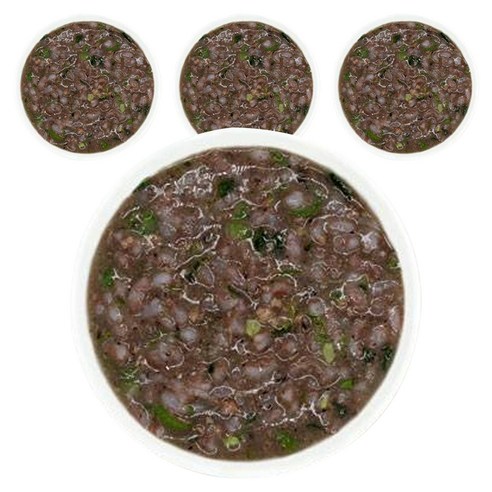 짱죽 유아용 실온 이유식 중기 한우흑미죽, 160g, 4개