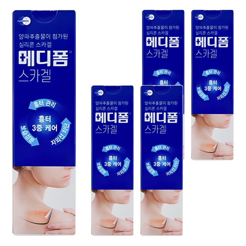 메디폼 스카겔 연고 12g, 5개