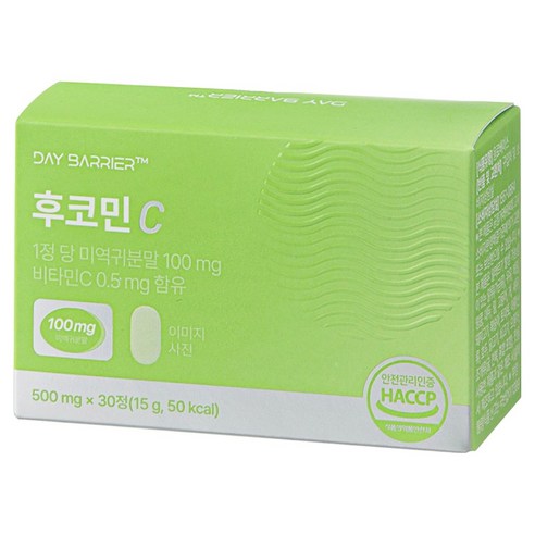 데이배리어 후코민C 미역귀, 1개, 30정